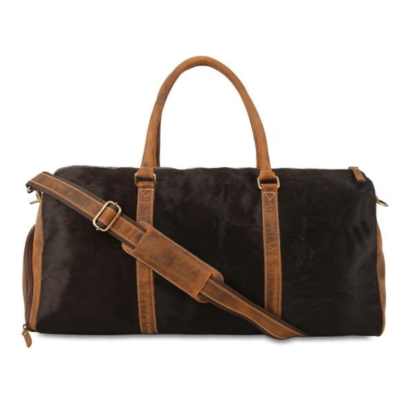 Leather Hairon Duffle Bag 02