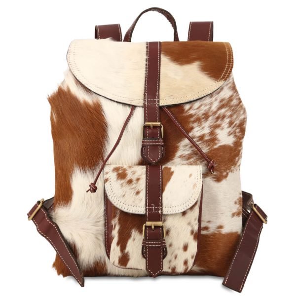 Leather Hairon Backpack 01