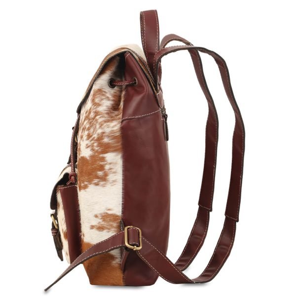 Leather Hairon Backpack 01