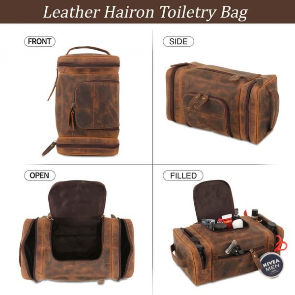 Leather Toiletry Bag 02